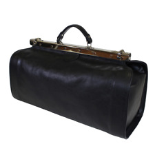 Leather Doctor's Bag Soft Full Grain Leather Luxury Duffle Bag HANDMADE TO ORDER