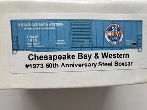 Custom Club Cars ACCURAIL 5000 series steel box car for our 50th anniversary - Picture 1 of 5