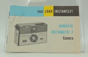 Kodak Hawkeye Instamatic F Instruction Manual - Picture 1 of 1