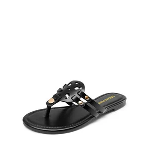 Women Comfortable Flip Flops Thong Flat Sandals Summers Dress Beach Shoes - Picture 1 of 55