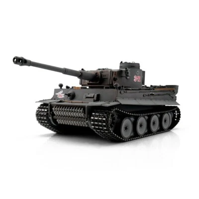 1/16 Torro German Tiger I RC Tank Infrared 2.4GHz Hobby Edition Grey - Image 1 of 4