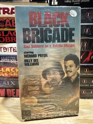 Black Brigade WWII Drama VHS 1970 Richard Pryor Billy Dee Williams ACM Video Foto 1 de 4