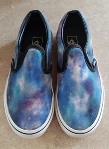 Vans Galaxy Slip Pull On Sneakers Shoes US Kids 1.0 - Picture 1 of 8
