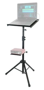 Rockville RLS68 Professional/DJ Tripod Laptop/Tablet/Ipad Stand w/ Dual Trays - Picture 1 of 12