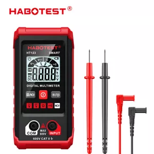 HABOTEST HT123 Digital Multimeter Tester AC/DC Voltmeter NCV Cat II 600V 600KΩ - Bild 1 von 6