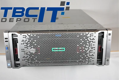 HP HPe DL580 G9 Gen9  4x Xeon E7-8890 V4 2.20GHz 96C 60M 1024GB 1TB 5x1TB SSD - Image 1 of 4