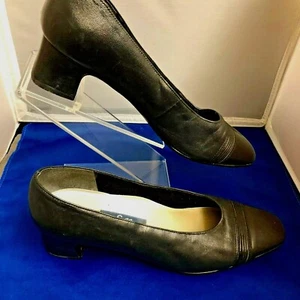 Selby Comfort Flex Womens Leather Pumps Black Size 9 2A - Picture 1 of 6