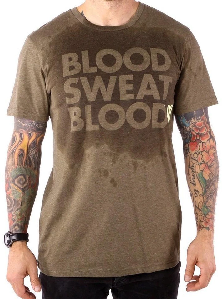 IRON FIST GYM WORKOUT BODYBUILDING WATER/SWEAT REACTIVE T.SHIRT RRP £30 - Image 1 of 1
