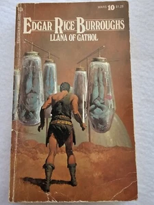 Llana Of Gathol EDGAR RICE BURROUGHS ACE PB FANTASY CLASSIC BORIS COVER - Foto 1 di 7