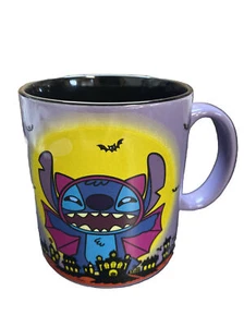NEW Disney Stitch Vampire Costume Halloween Scrump Doll Texture 20 oz Coffee Mug - Picture 1 of 4
