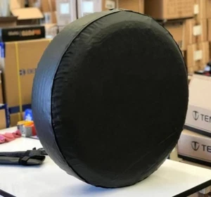 BLACK OFF ROAD 14"15"16"17"18" RUBBER SPARE WHEEL COVERS - Picture 1 of 6