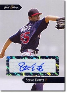 2006 Steve Evarts Autograph Rookie Mint WHITE Short-Print Auto RC 