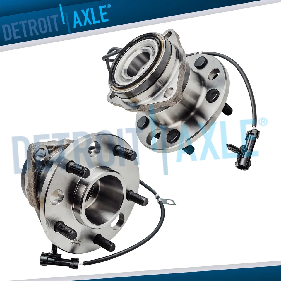 AWD Pair Front Wheel Bearing and Hubs for 1995 - 2002 Chevy Astro GMC Safari - Image 1 of 4