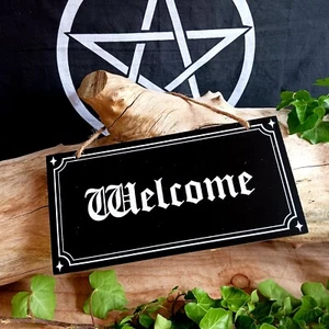 Welcome visitors and add a touch of dark Gothic elegance to your home with this - Picture 1 of 3