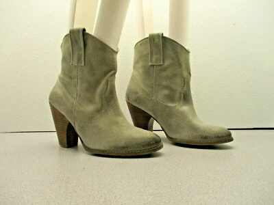 Bota vaquera occidental estilo Bronx 33169 tacón apilable pantorrilla baja para mujer talla 37 Foto 1 de 4