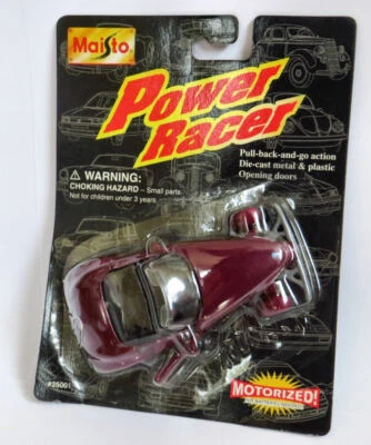 Maisto Plymouth Prowler 1:38 diecast Power Racer in purple #25001 - Image 1 of 4