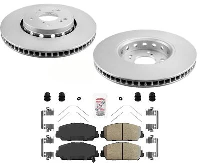 Передние тормозные диски и керамические колодки оборудование для Acura RDX 2013 2014 2015 17 2018 - Изображение 1 из 4