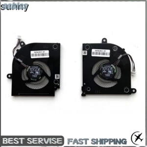 For MIS MS-1563 MS-1562 Stealth 15M A11SDK A11SEK A11UEK CPU GPU cooling fan New - Afbeelding 1 van 18