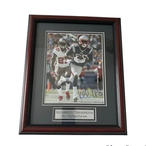 Kenbrell Thompkins Autographed Photo Framed COA NE Patriots NFL 13 x 16 inch - Picture 1 of 12
