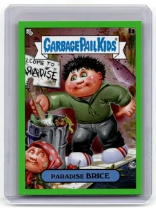 2024 Topps Garbage Pail Kids: Green Day #8a Paradise Brice Booger Green - Picture 1 of 2