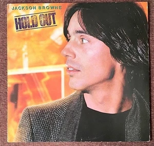 Jackson Browne 'HOLD OUT' LP  EX/VG+  (1980) French release/German press - Picture 1 of 6