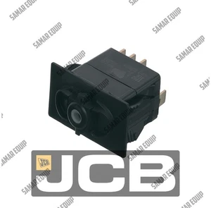 JCB PARTS - GENUINE JCB 12V HAZARD PANEL SWITCH (PART NO- 701/60005) - Picture 1 of 1