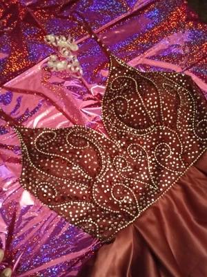 Authenic Formal Gown- Size Large - Image 1 of 3