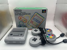Nintendo Classic Mini Super Famicom Console Gray SHVC-001 Early model w/box USED