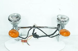 04 Harley Touring Electra Police OEM Front Turn Signal Indicators Aux Light Bar - Picture 1 of 23