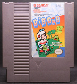 Dig Dug 2: Trouble in Paradise game for Nintendo Entertainment System (NES)