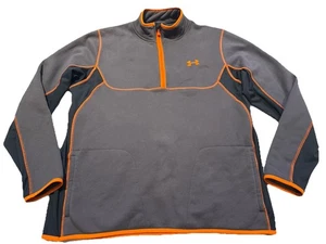 Camisa Under Armour Para Hombre Manga Larga 1/4 Cremallera Heatgear Calce Suelto Talla XL - Imagen 1 de 14