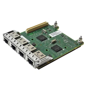 DELL BroadCom 5720-t rNDC 4-Port Gigabit Ethernet Network Daughter Card 0FM487 - Bild 1 von 3