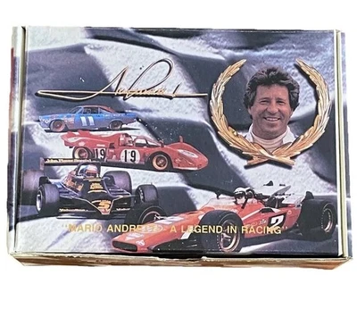 Juego de 50 cartas Mario Andretti Legend In Racing Hi-Tech Formula One Indy Car 1992 Foto 1 de 4