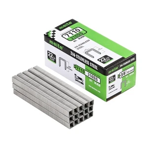 71/10 22 Stärke 71 Serie 316 Edelstahl Polster Heftklammern, 3/8 Zoll (9... - Bild 1 von 9