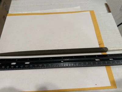 New Heller 10” Square Second Cut File, 3/8" Square - Image 1 of 4