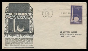 CLASSIC ERA FIRST DAY COVER- SCOTT #853, ANDERSON CACHET - Picture 1 of 2