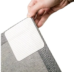 4pc Home Techpro Vacuum Tech Anti Slip Rug Pad Gripper for Hardwood Floors  - Picture 1 of 8