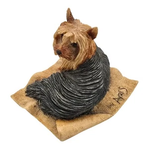 Vintage Border Fine Arts Yorkshire Terrier Dog Figurine Ayres BFA 1983 Scotland - Picture 1 of 9