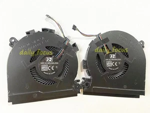 For HP Spectre x360 15-CH 15-CH011DX L17605-001 L17606-001 CPU + GPU Cooling Fan - Afbeelding 1 van 1