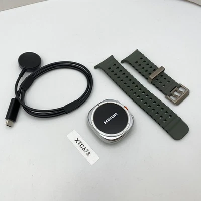 Samsung Galaxy Watch Ultra 2025 SM-L705U - 47mm - White (Unlocked) - Open Box - Image 1 of 4