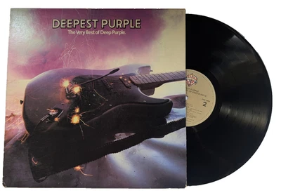 DEEPEST PURPLE-THE VERY BEST OF DEEP PURPLE,PRK-3486,VINYL ALBUM RECORD - Image 1 of 4
