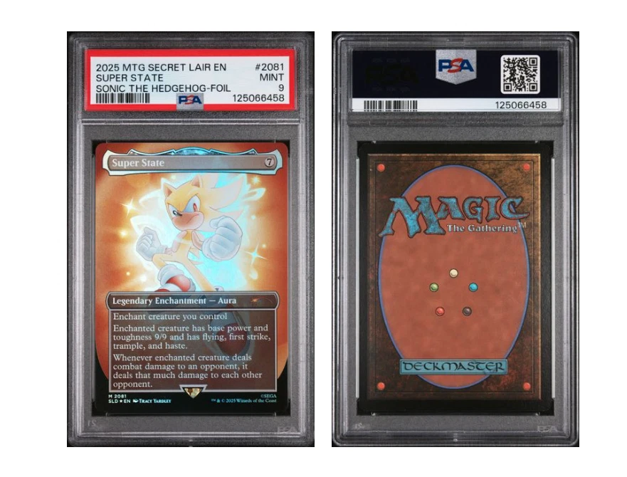 MTG Super State (Rainbow Foil) Secret Lair Drop Foil PSA 9 - Image 1 of 1