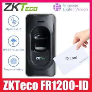 Lector de huellas dactilares ZKTeco FR1200 IP65 lector de salida para sistema de control de acceso F18 - Imagen 1 de 9