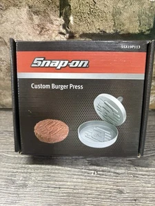 SNAP-ON Custom Burger Presse, Sammlerstück Grillen Kochen Modell SSX19P113 Metall - Bild 1 von 3