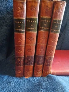 THE LIFE AND WORKS OF ROBERT BURNS (4 Vol.) by Alexander Peterkin - 1815 - Bild 1 von 11