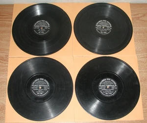 EARLY 1900S COLUMBIA DISC 78 RPM RECORDS NUMBERS 181, 368, 452 & 718 - SEE LIST - Foto 1 di 9