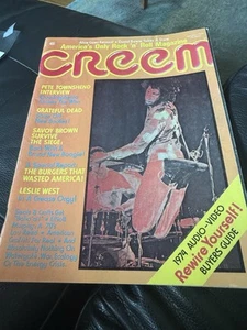 Creem Magazine January, 1974 Crisp! Clean Copy. Townsend on Cover - Interview - Picture 1 of 3