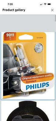 Bombilla halógena de repuesto estándar Philips Automotive Lighting 9011 HIR Foto 1 de 4