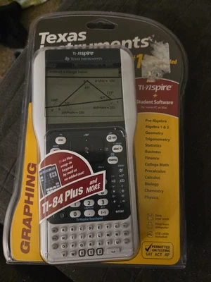 Texas Instruments Graphing Ti-nspire + Student Software Ti-84 Plus Keypad  - Image 1 of 2