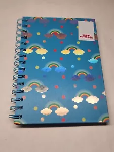 New Spiral Rainbow Print Notebook Kids School Supplies Journal - Picture 1 of 3